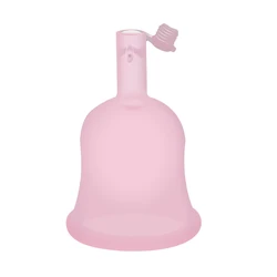Healeanlo Silicone Lady Drain Valve Menstrual Cups with lid menses cup for menstruation where to buy