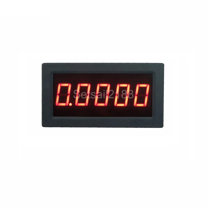 YB5145B Digital Ammeter DC Current Meter Amp panel meter 5 digit 200mA 2A 5A 10A 30A 50A 100A 300A 500A