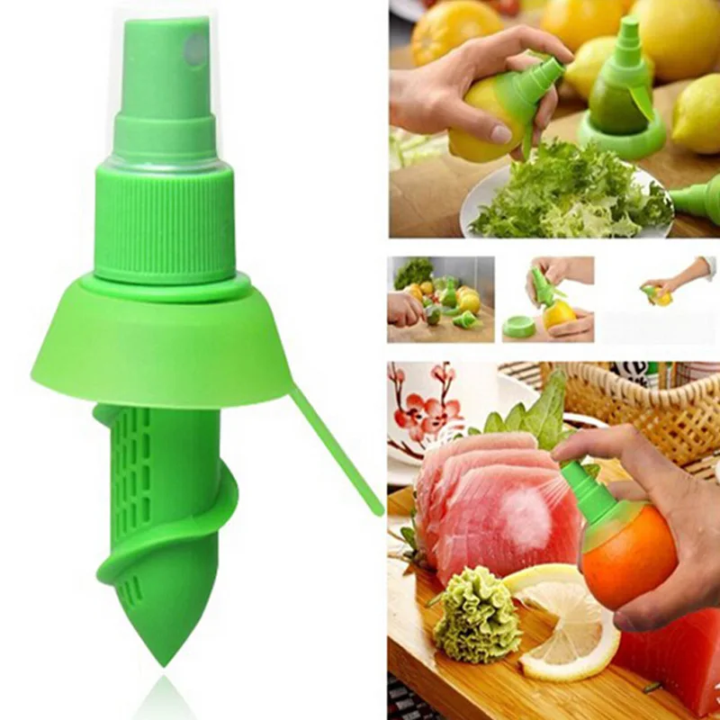 Kitchen Gadgets Lemon Sprayer Fruit Juice Citrus Spray Squeezers Creative Fresh Fruit Juice Tools