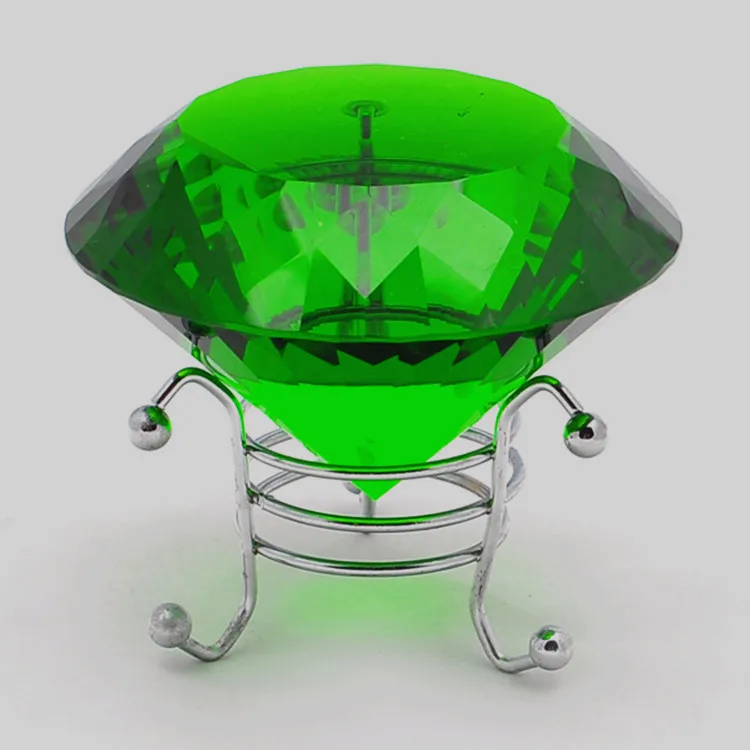 Прозрачный Новый декоративный искусственный бриллиант из хрустального стекла для продажи