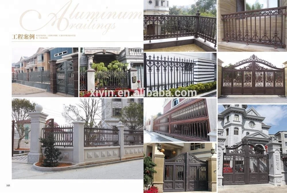 aluminum latest main gate designs