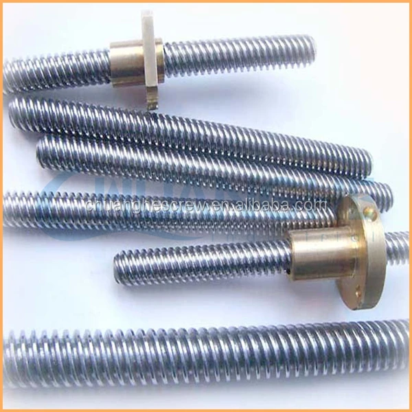 Chuanghe sales ball lead screw sfu1004 with special screw nuts
