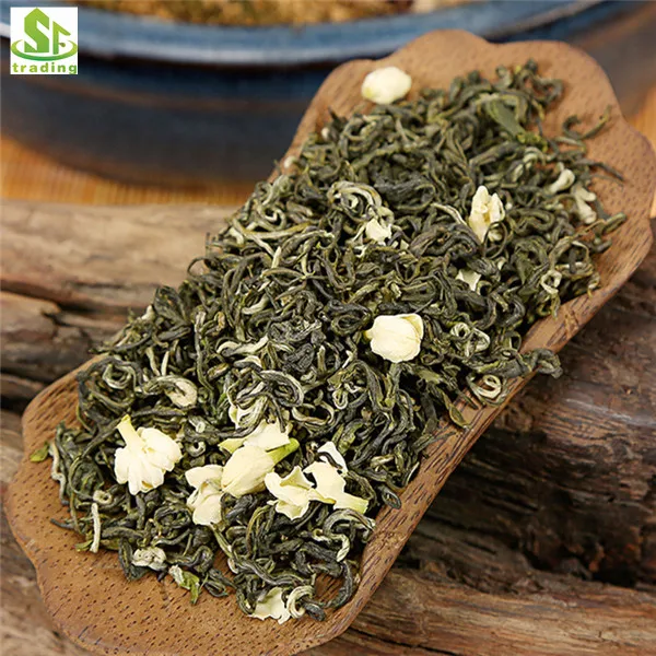 Chinese Natural Jasmine Green Tea Jasmine Scented Green Tea