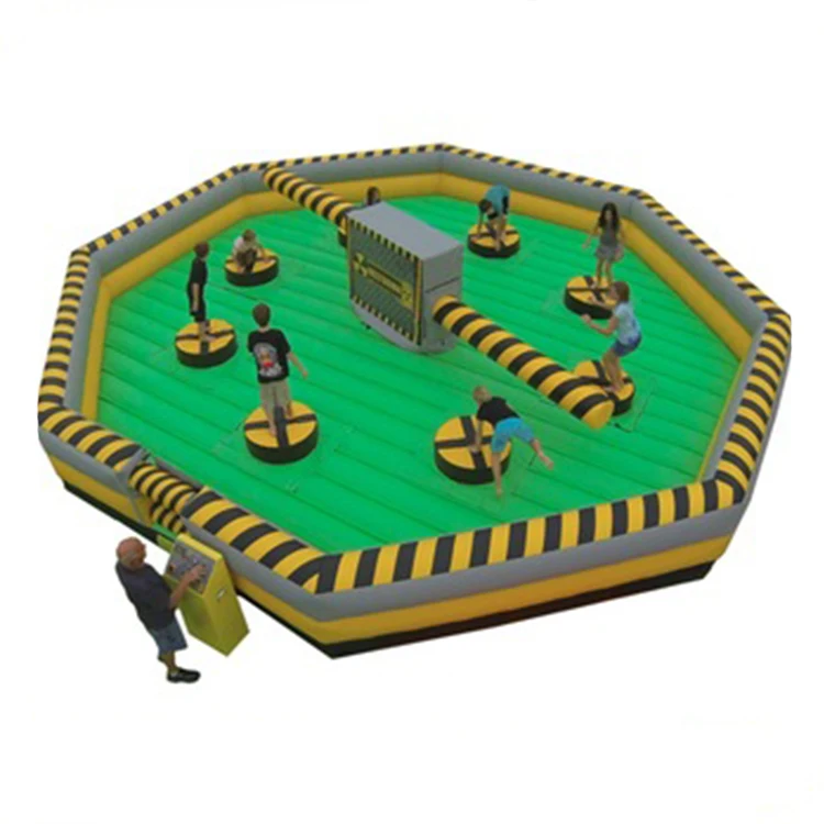 
 Игрушки NEVERLAND, надувной пробежной курс для продажи, надувные интерактивные игры для восьми игроков  