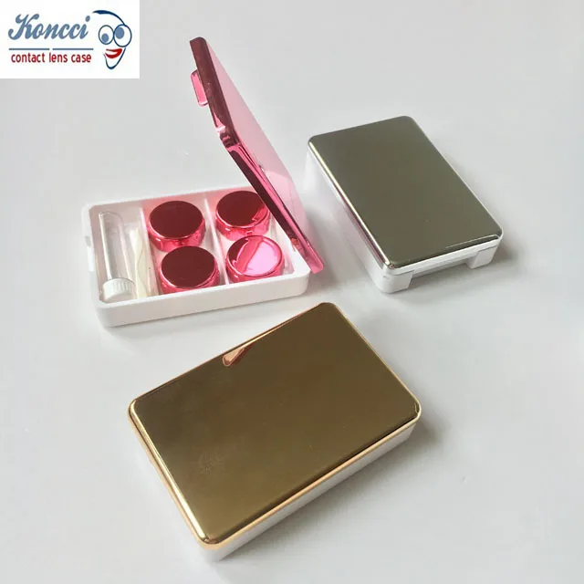 cosmetic fresh looking contact lens travel kits eyekan contact lens box A-8062