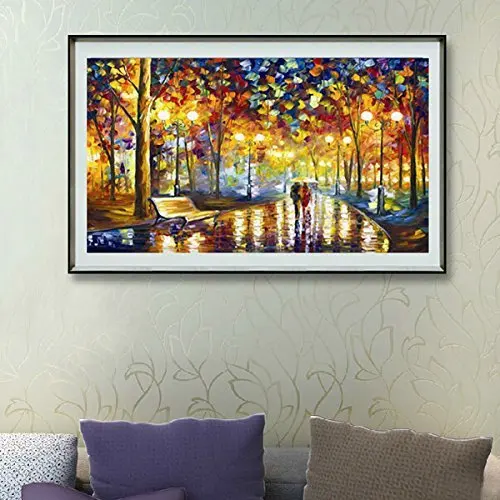 
Diamond paintings full of diamonds Abstract scenery spot drills cross embroidery indoor decorative paintings quick sell Amazon 