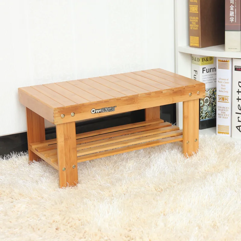 
Bamboo Rack Padded Step Stool 