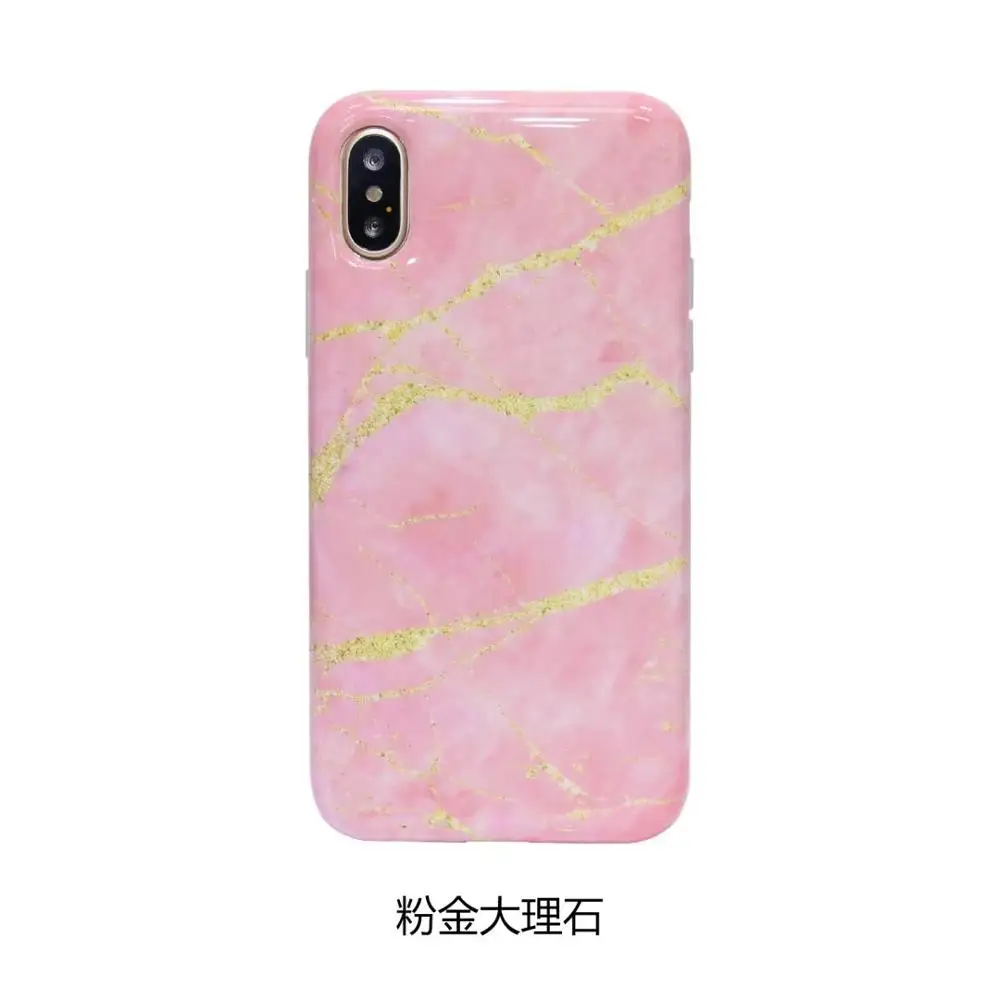 
Wholesale mobile phone cases tpu nature marble phone case for iphone X 8 8plus 6s, luxury smartphone glossy marble case 
