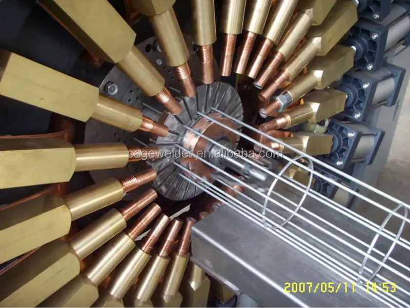 
Filter cage welding machine for bag filters 