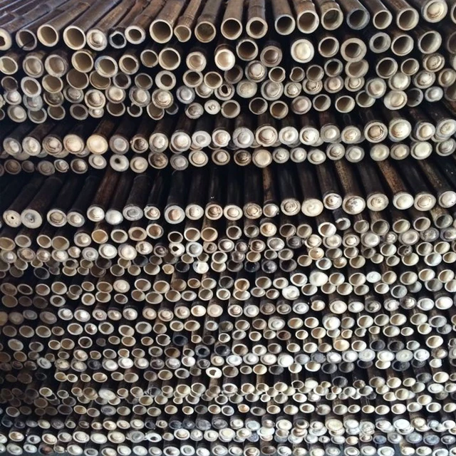 eco-friendly cheap natural black artificial bamboo fence bamboo panels