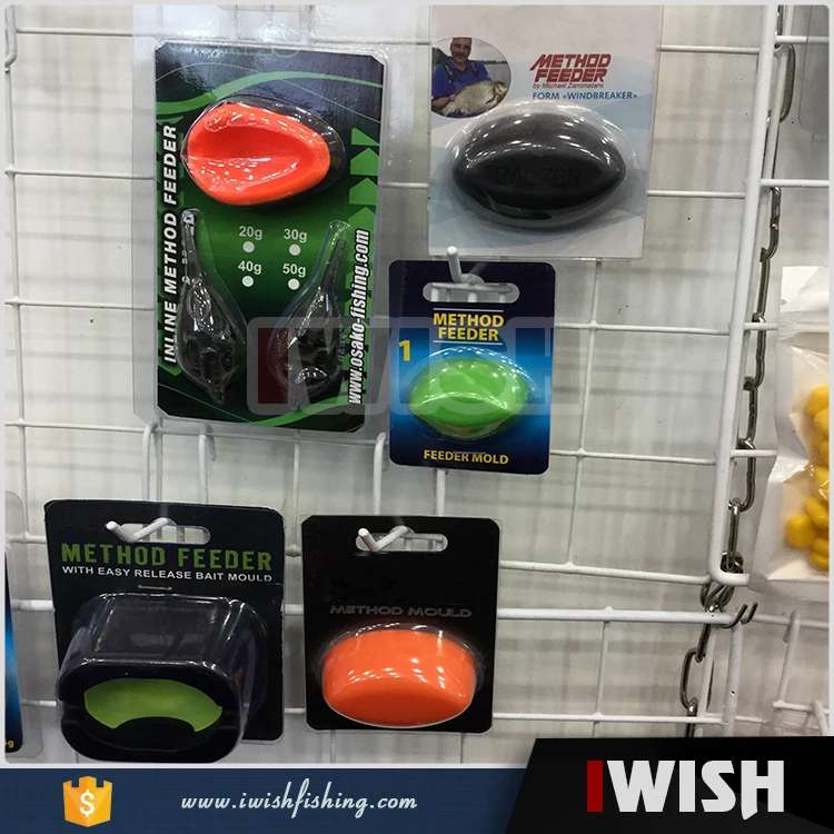 China Made Leads Tackle Hooking Big Carp Bait Up Method Feeders