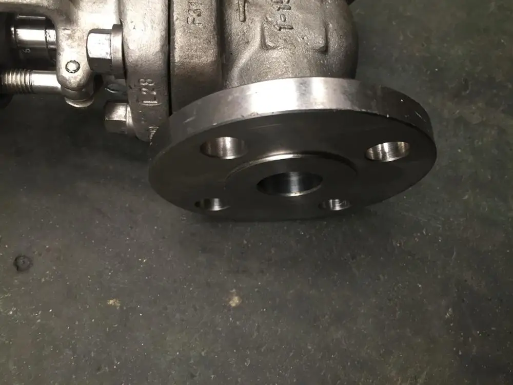 Ansi 2500  2 inch electric actuator flange type gate valve