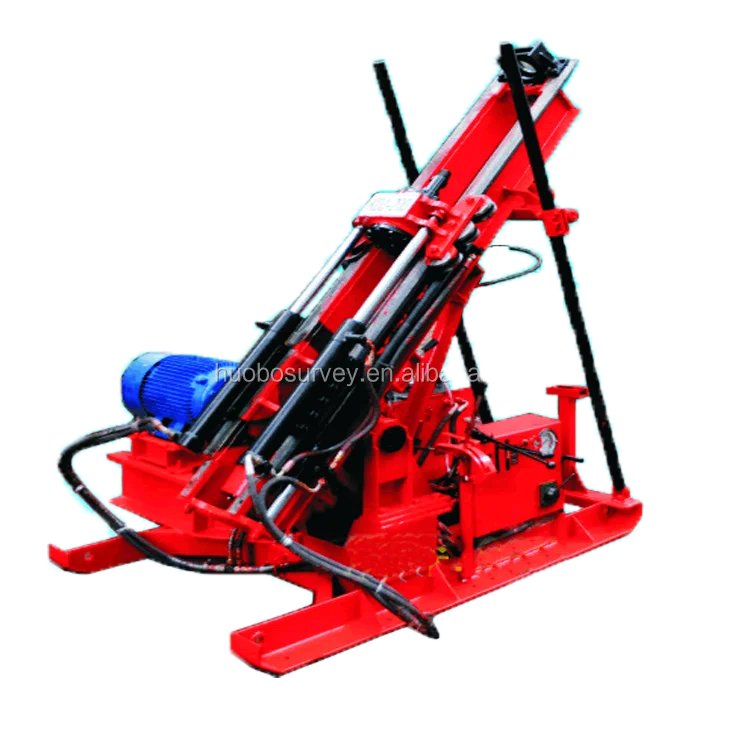 mini 360 degree hydraulic electric horizontal top-head drive rock tunneling drilling