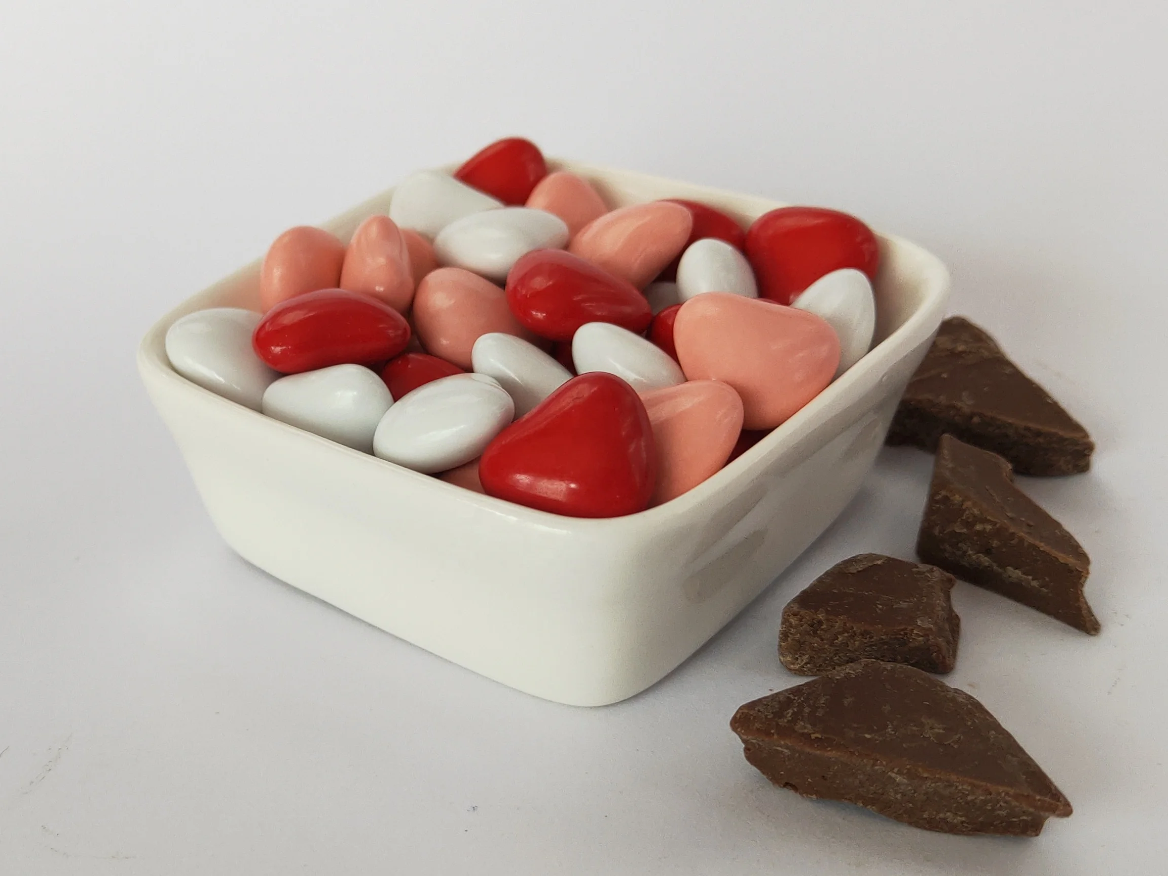 Sweet heart chocolate candy