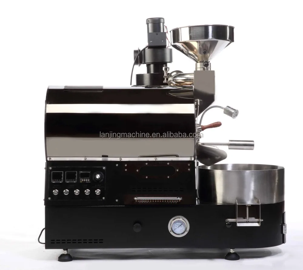 Factory best quality roaster machinery gas coffee toaster price 600g 1kg small coffee roaster with date logger