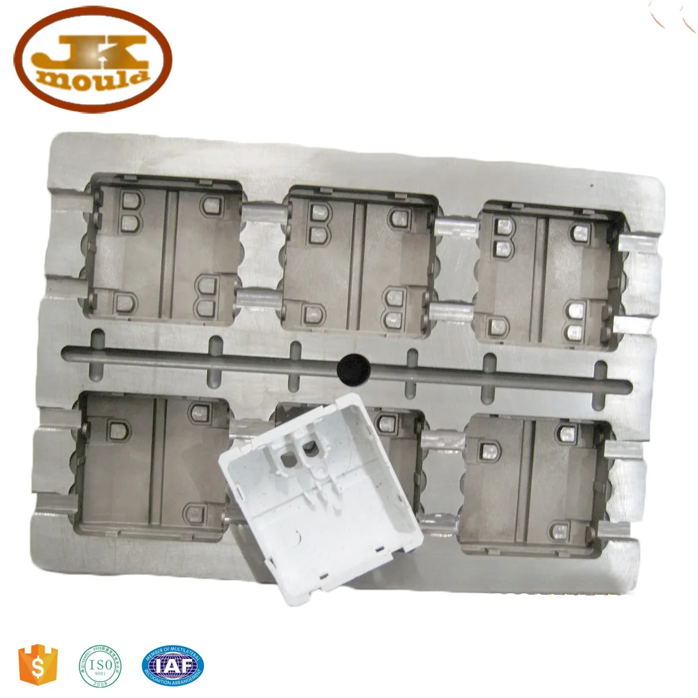 plastic electrical wall switch box mould