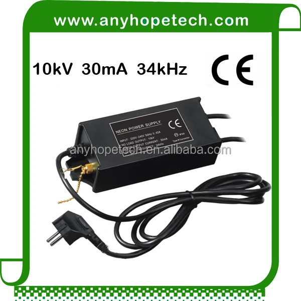 
CE standard neon power supply 10kV 30mA 