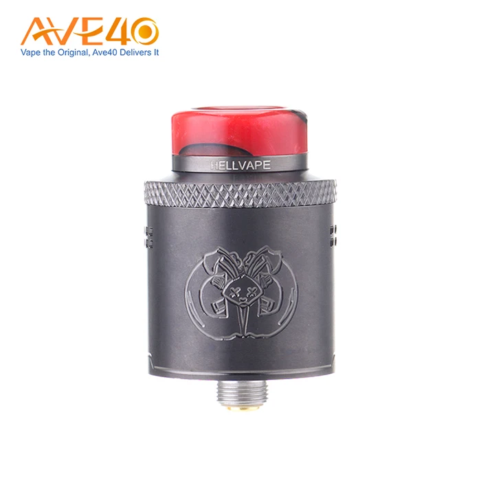 2018 Новое поступление электронная сигарета Hellvap Drop Dead RDA обслуживаемый капельный атомайзер с двойной катушкой от