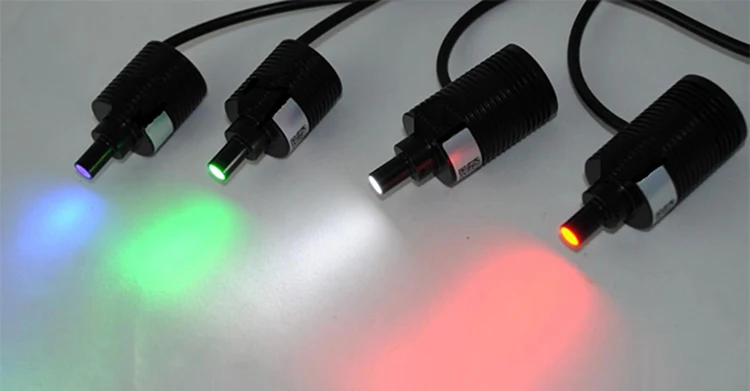 Осветительная точка для системы автоматического видения с небольшим пространством для установки