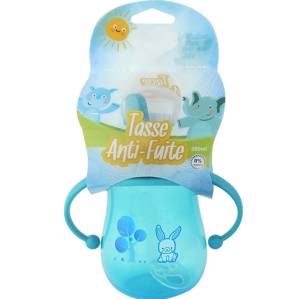 Factory BPA free baby TPE Nipple  PP Training Cup/Water Bottle