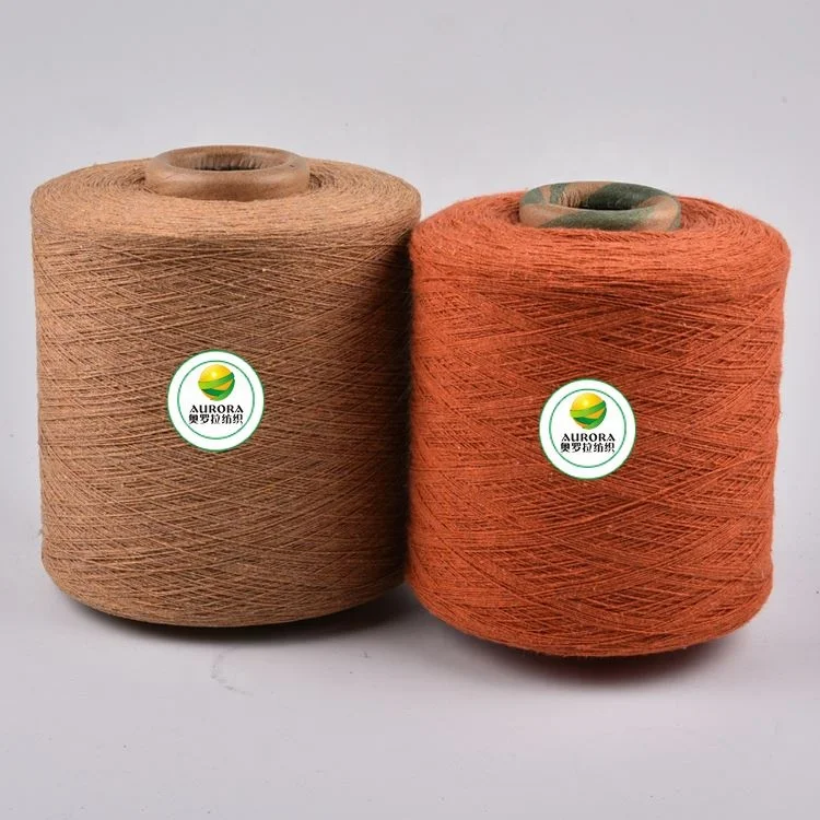 
NE 12/1 recycled cotton polyester towel yarn for weaving looms 