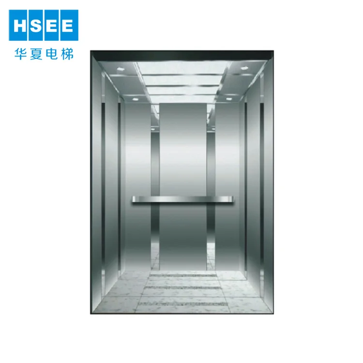 
Machine roomless elevator 630kg 8 person 1.5m/s Passenger Elevator Lift 