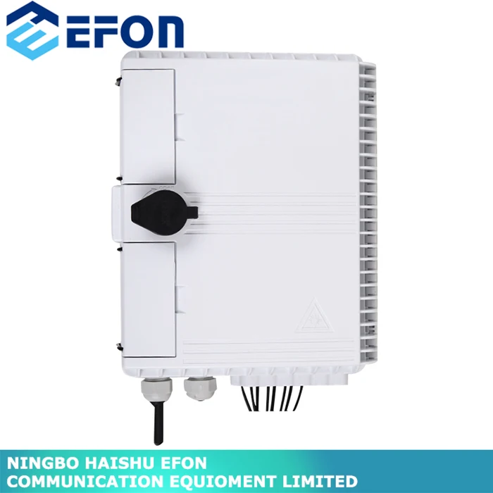 12 ядер или 8 ядер установки на столб / настенный открытый оптоволоконный прекращение коробка с uncutting кабель