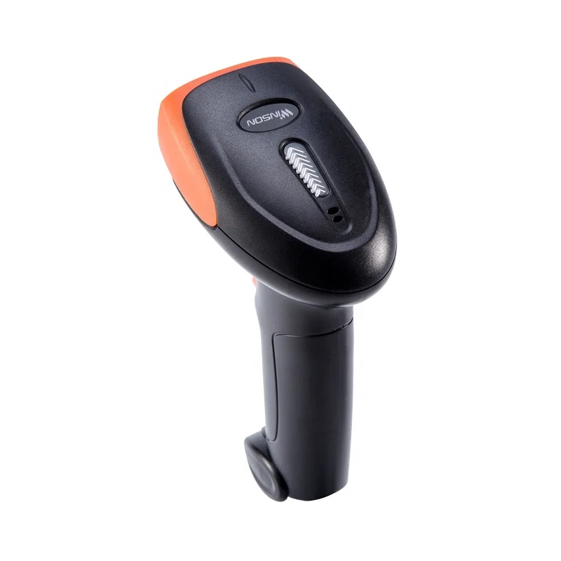 
Cordless Handheld USB 2d barcode scanner RF433 Barcode reader with storage inventory function 