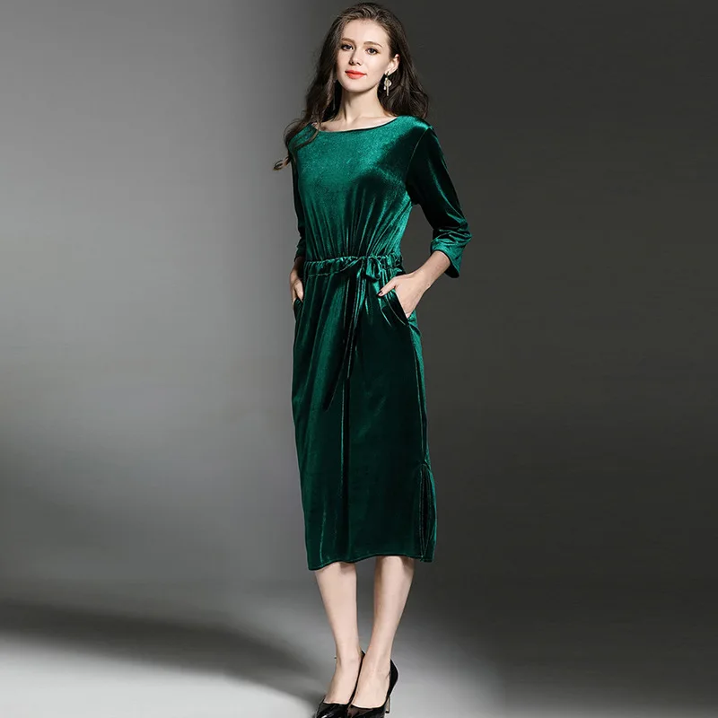 winter shimmer frock design fabric red velvet evening dress