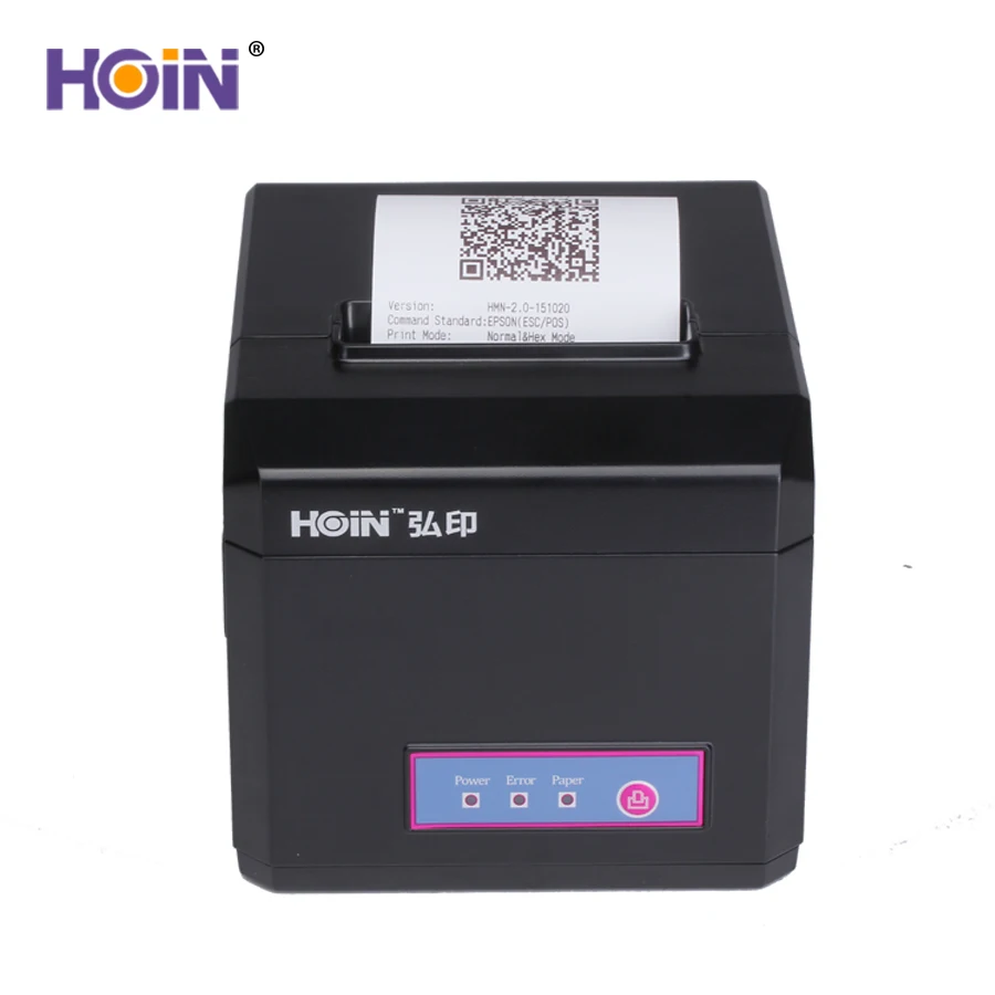 USB LAN WIFI BT Ethernet Rich Interface 300mm/s Fast Speed Thermal Receipt Printer 80mm Bluetoth
