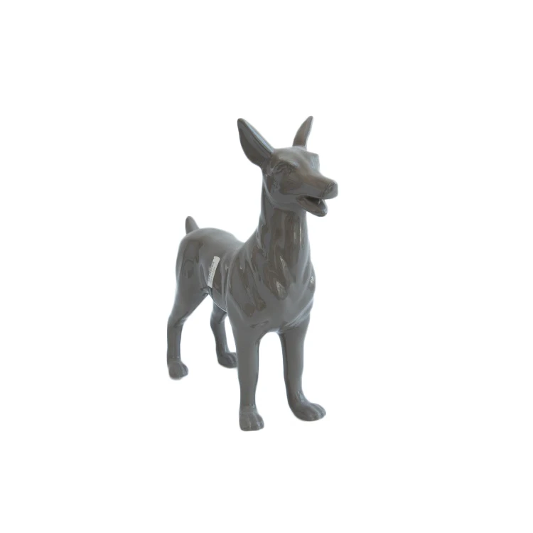 Hot selling reasonable price matte modern country style ceramic animals statues for home decor