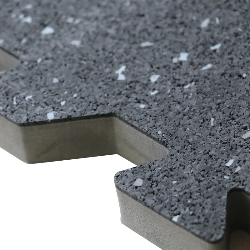 EPDM speckled Fitness buffer pad gym flooring eva rubber mat