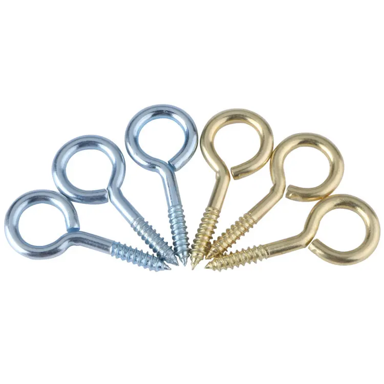 Stainless Steel eye screw hook Woodscrew Cup Hook with different sizes