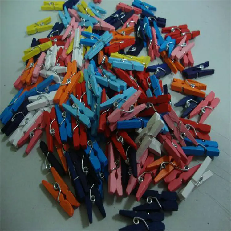 Оптовая продажа рекламная продукция китай деревянные одежды клипы