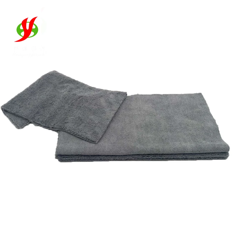 Attractive long and short terry microfiber towel