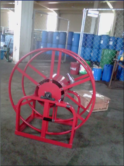 Customized Wholesale 1.5inches, 30m, Manual Stainless Steel Fire Hose Reel to be installed on board vessels