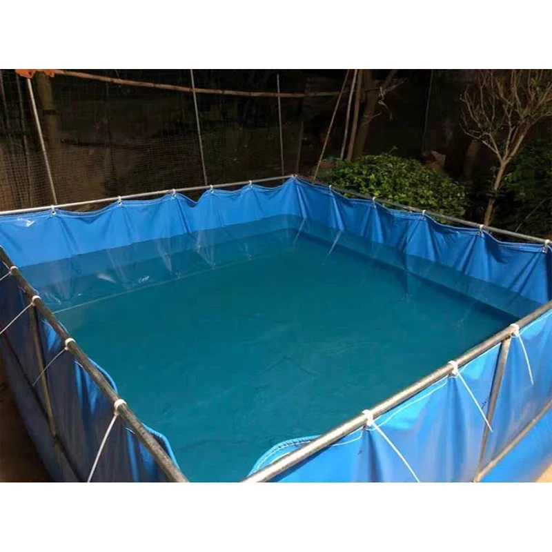 
Custom-Sized Fish Tank, Foldable PVC Tarpaulin Fish Tank 