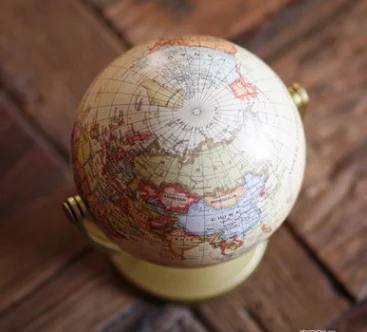 CE сертифицированный 10 см детский Глобус для детей география обучающая 4 дюймов Смарт-Вертлюг & поворотный стол Глобус подарок