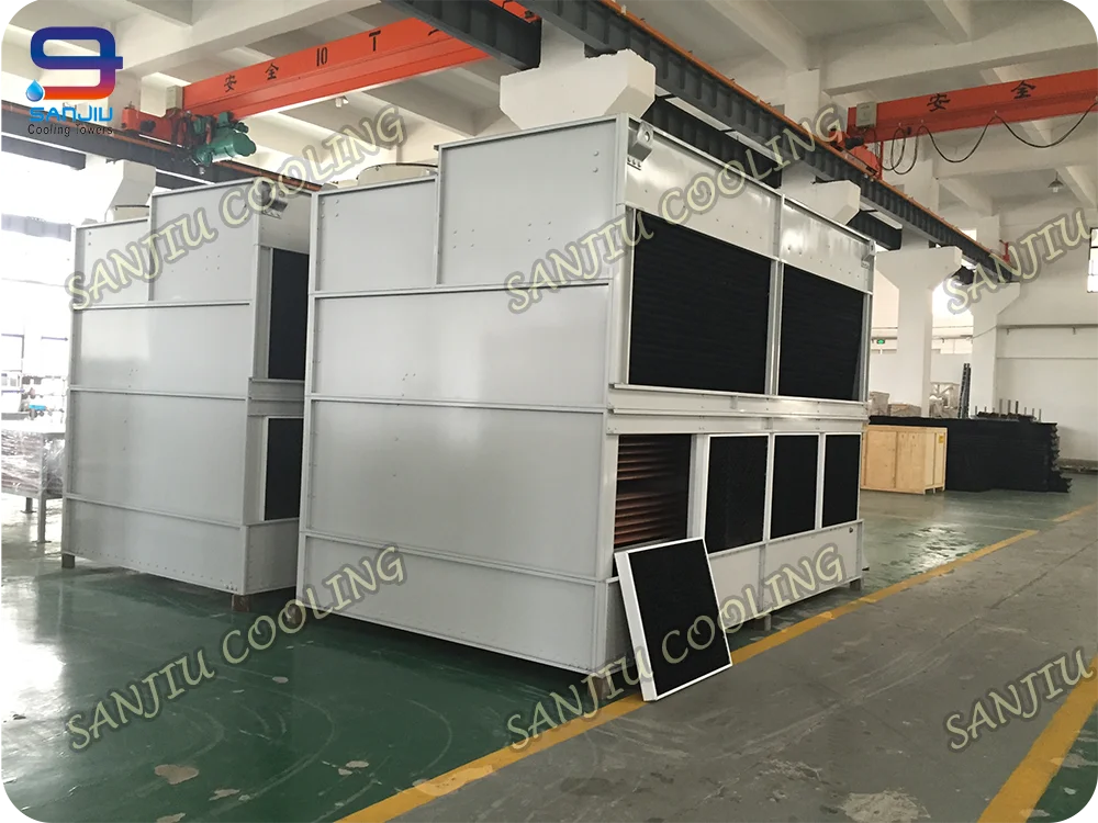 Cooling Tower with Drift Eliminators