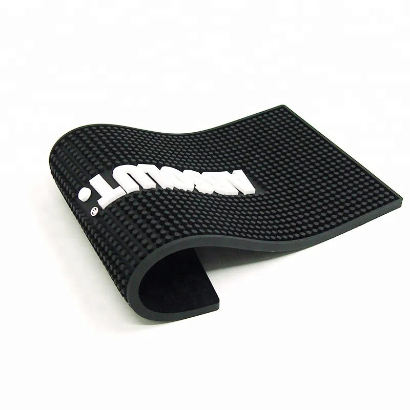 pvc barmat with custom design