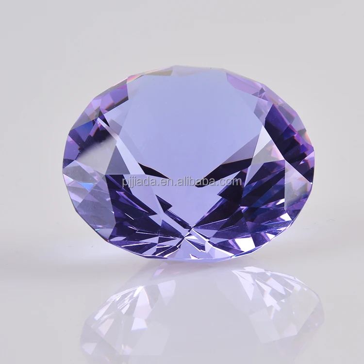 Home Decor Ornaments Wedding Party Gifts 3CM Garland Chakra Spectra Laser Cut Crystal Glass Diamond