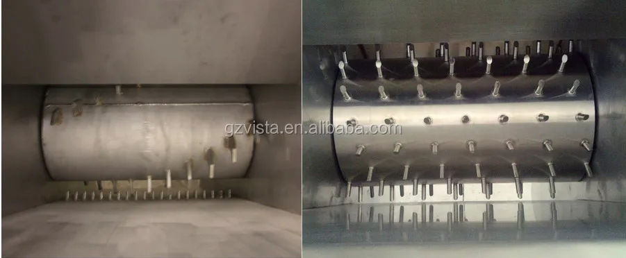 Stainless Steel 304 Ice Crusher Machine for Factory Use to Crush Big Block Ice (VIB100)