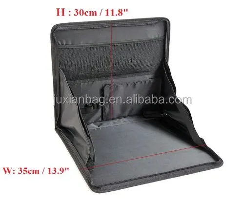 Foldable Car Seat Laptop Tray Table Food Holder