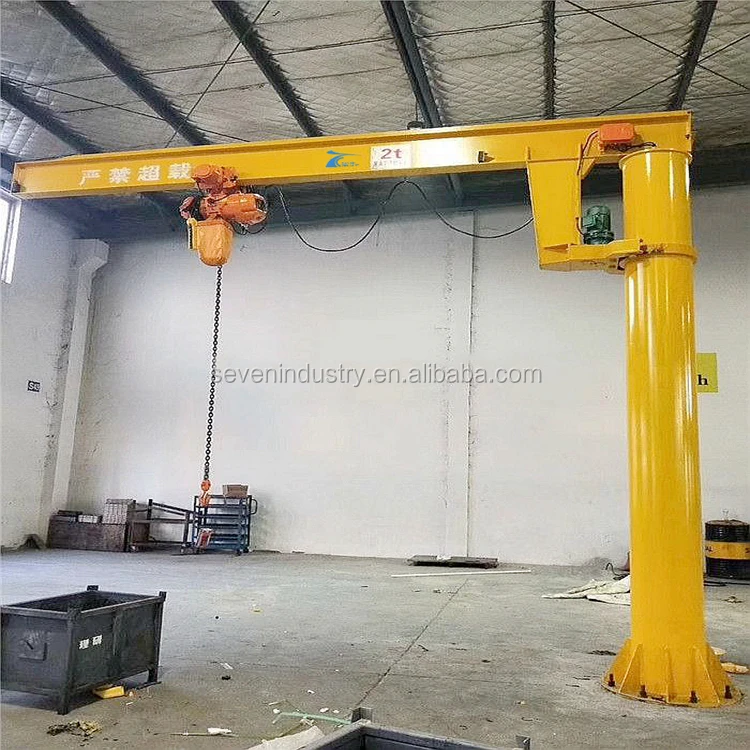 rotary I beam wall fixed movable 360 degree 800 kg 500kg jib crane price factory