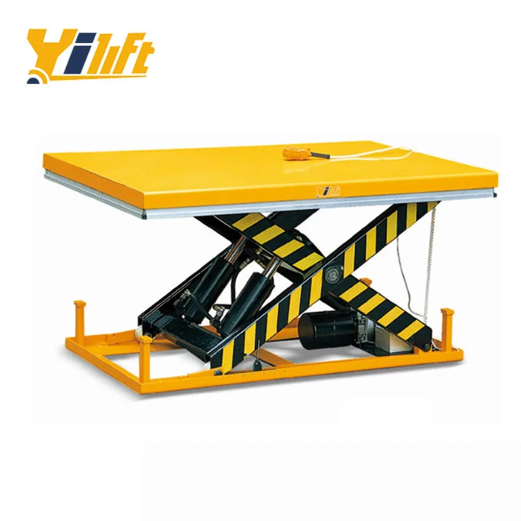 1 Meter Stationary Scissor Lift Platform 2 Ton
