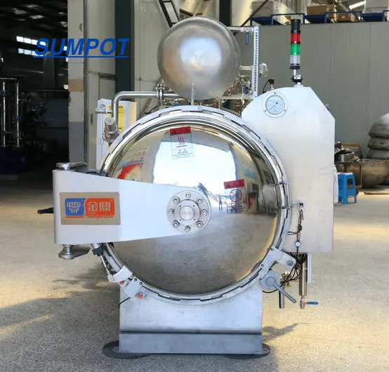 
retort sterilizer for pouch/glass jar sauce 