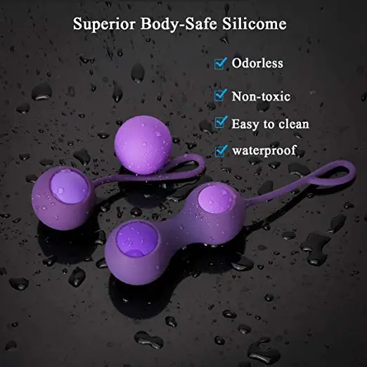 
Amazon Kegel Balls Ben Wa Balls for Women Vaginal Kegel Weights Pelvic Floor Exercise Bladder Control 