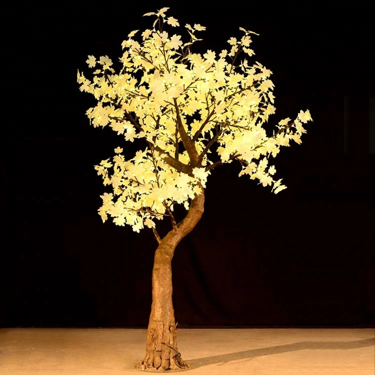 China manufacturer new outdoor led christmas 2m artificial garden decorative tree light