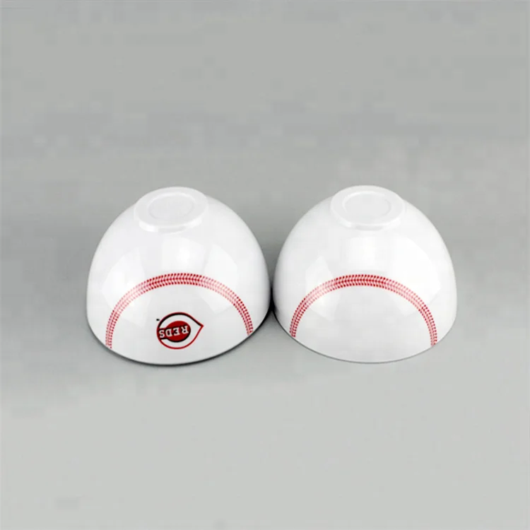 Набор цветных меламиновых футбольных мисок для пищевых продуктов