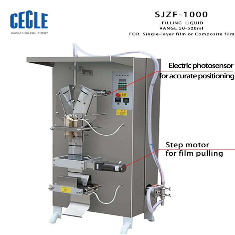 Africa automatic milk water pouch packing machine, sachet water liquid filling machine, multi-function packaging machines